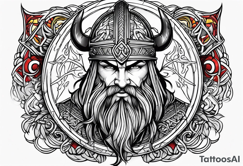 Viking tattoo idea