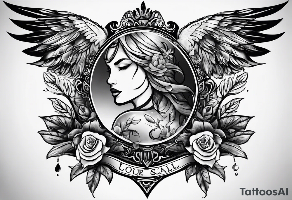Let our Scars Fall in Love tattoo idea