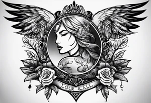 Let our Scars Fall in Love tattoo idea