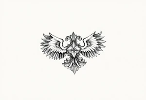 Russia tattoo realistic tattoo idea