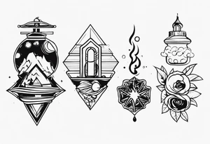 life of three tattoo idea
