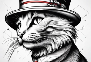 cat in the hat tattoo idea