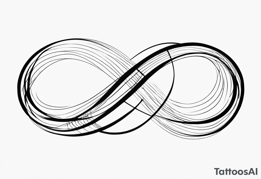 infinity love tattoo idea