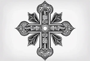 cross tattoo idea
