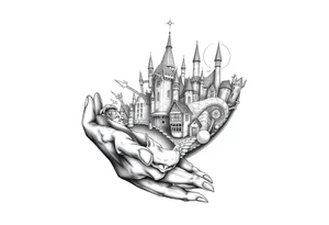 Wonder land tattoo idea