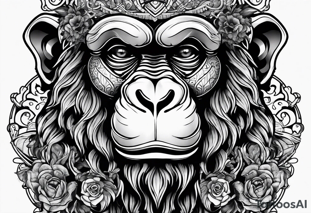 see no three monkeys tattoo tattoo idea