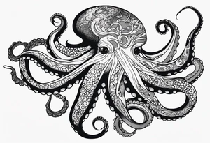 ukiyoe, octopus tattoo idea