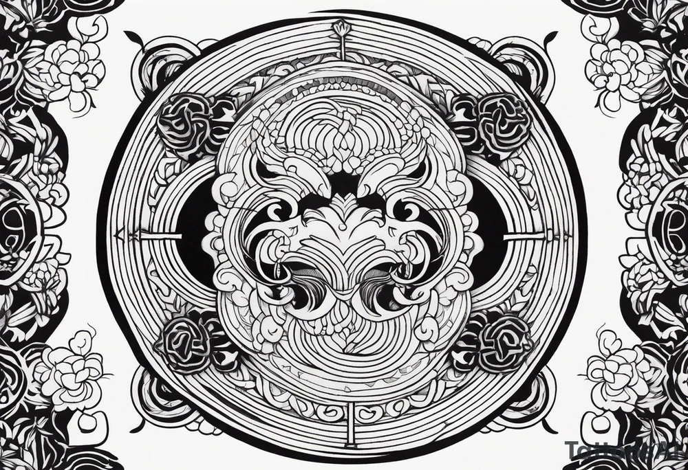 Gemini symbol tattoo idea