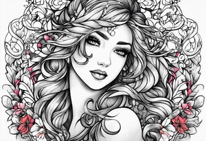new beginnings cover up puzzle piece tattoo idea