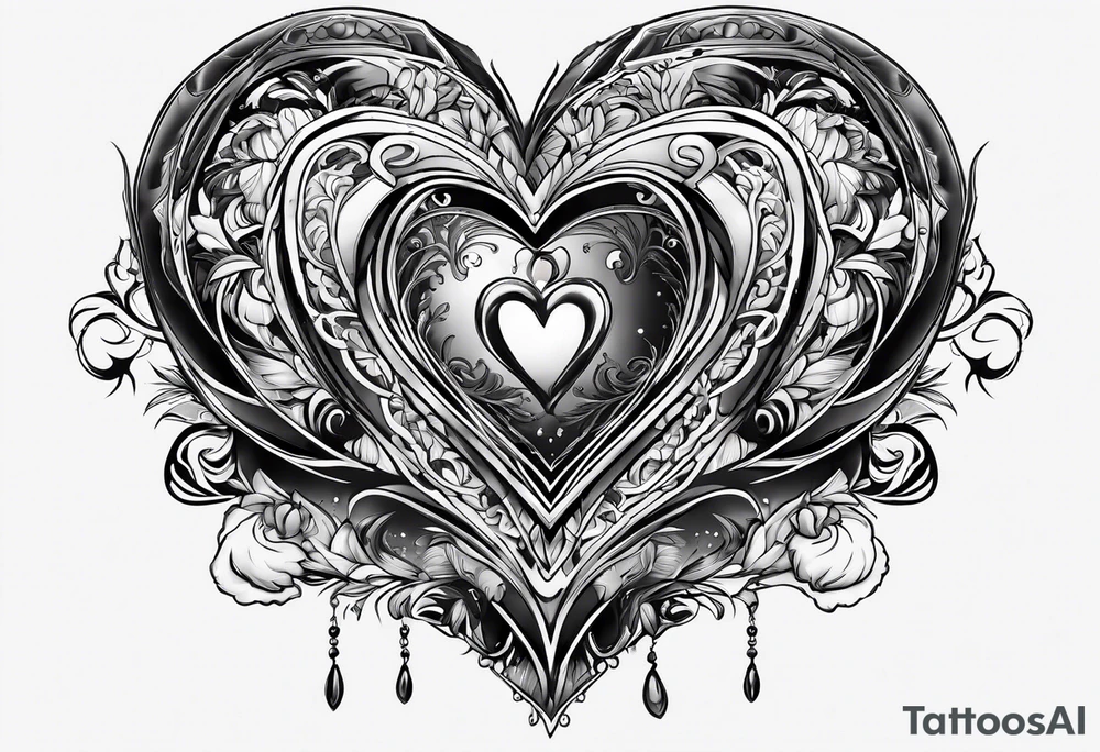 Bloody Heart tattoo idea