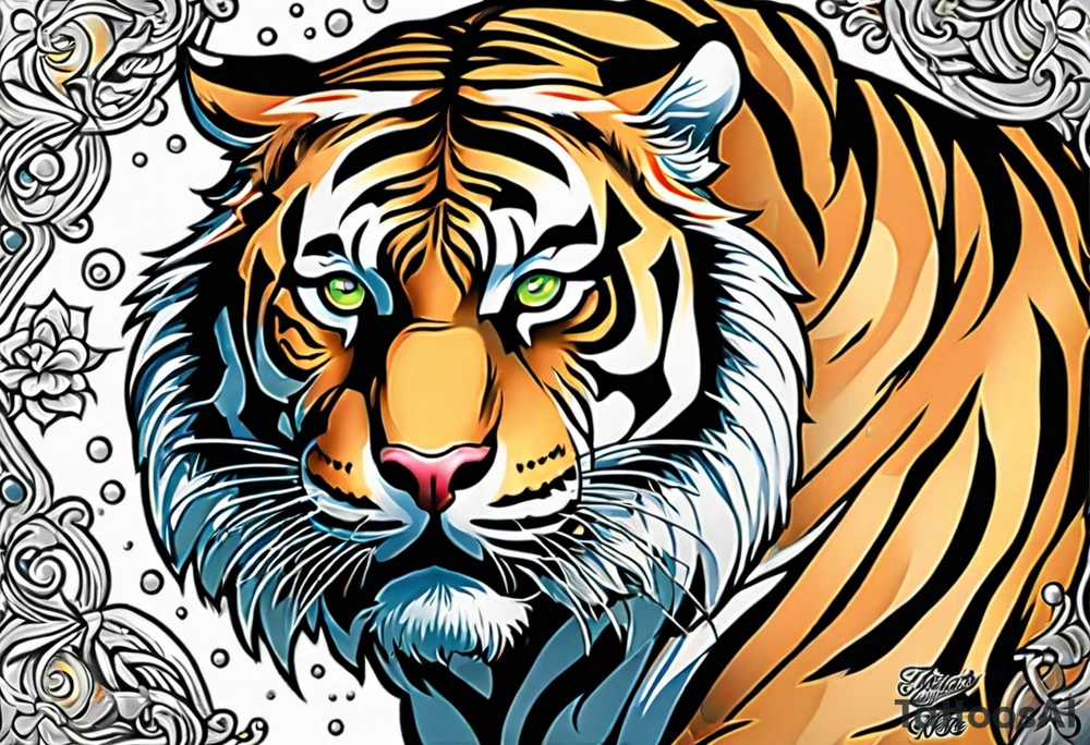 TIGER tattoo idea