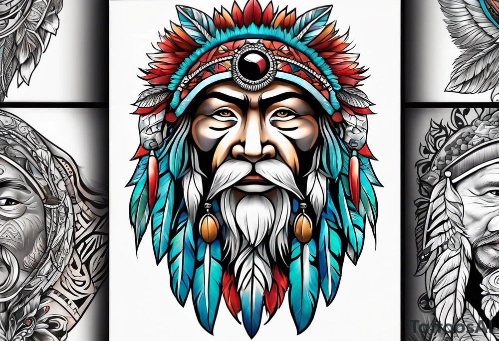 Alaskan Natives tattoo idea