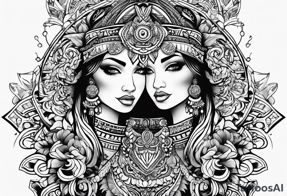 traditional tattoo idea