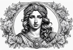 Roman Art tattoo idea
