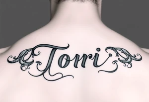 Name Tori tattoo idea
