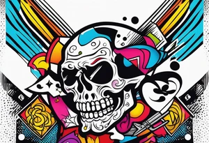 Forearm death row records tattoo idea