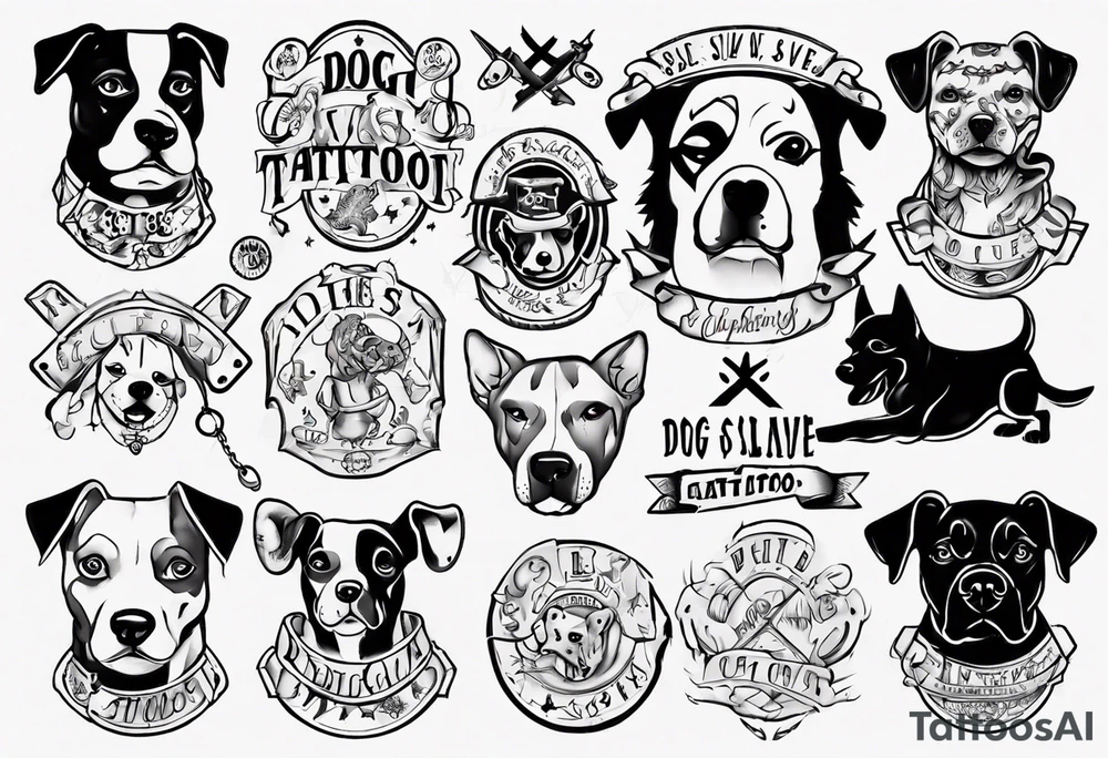 Dog Slave tattoo idea
