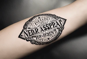 Ned Aspera Terrent tattoo idea