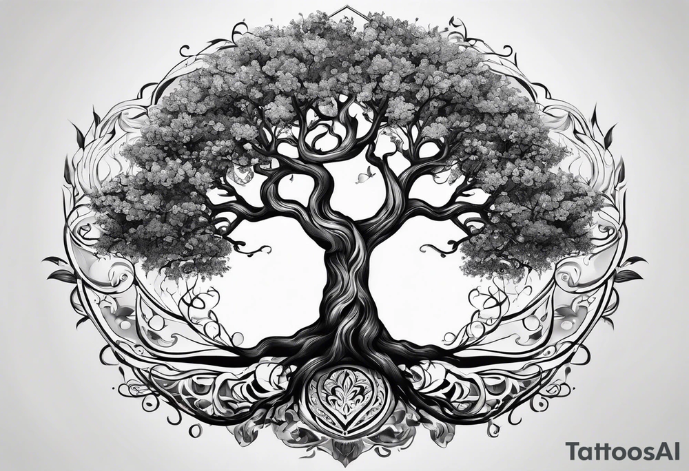 Tree of life tattoo idea