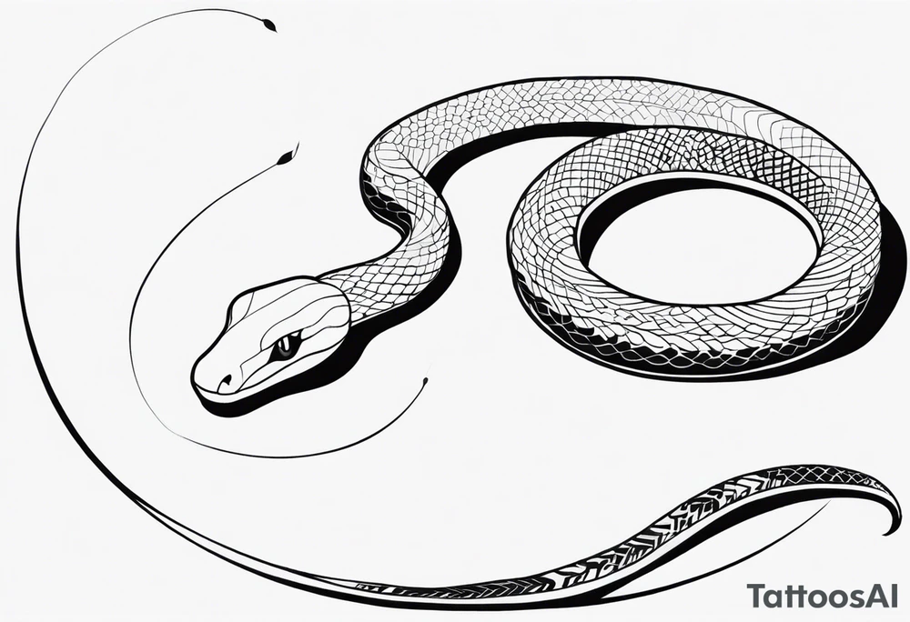snake tattoo idea