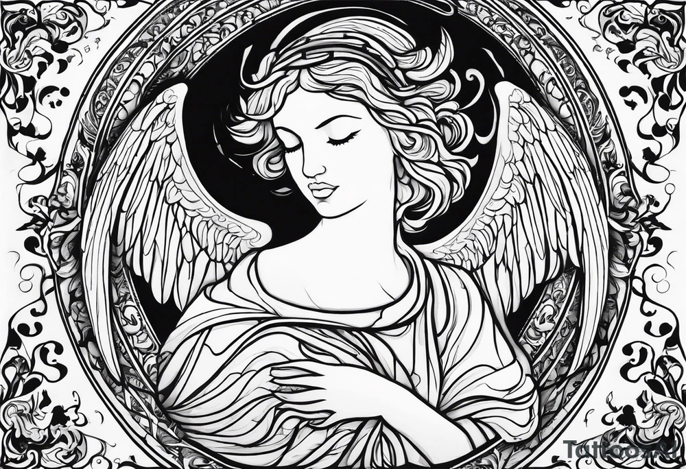 I saw the angel in the marble and carved until I set her free tattoo idea