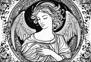 I saw the angel in the marble and carved until I set her free tattoo idea