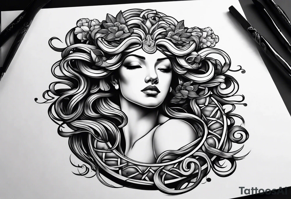 medusa tattoo idea