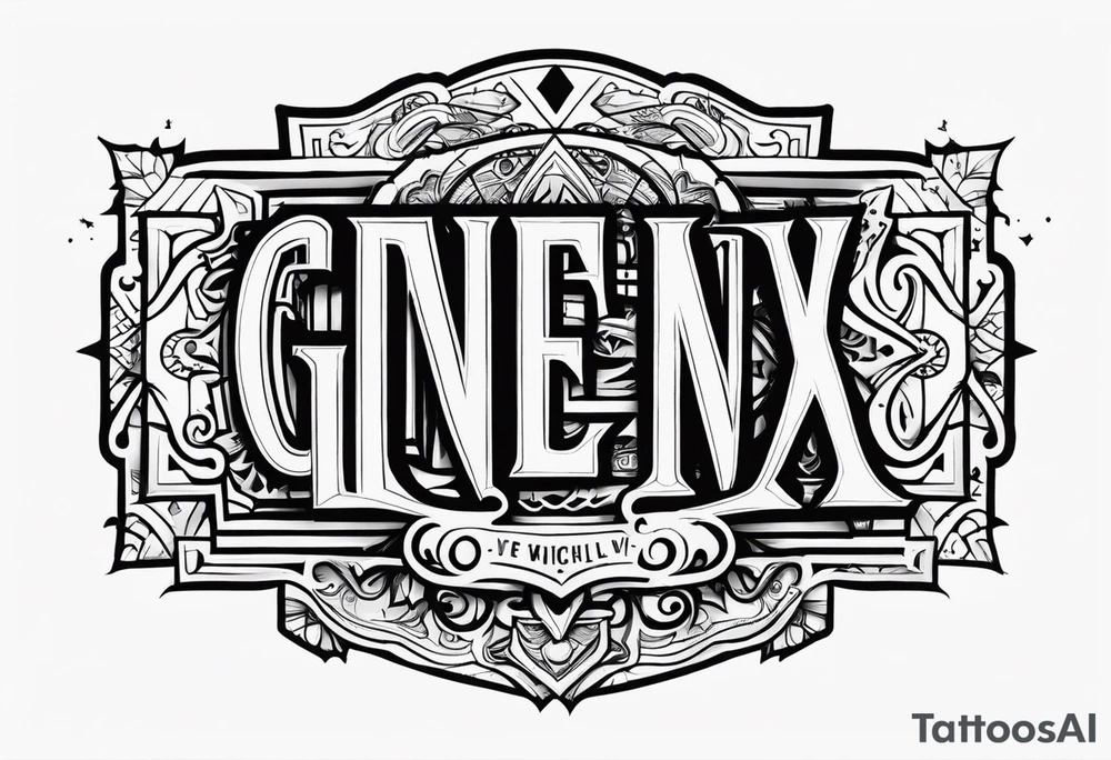 GenX OG tattoo idea