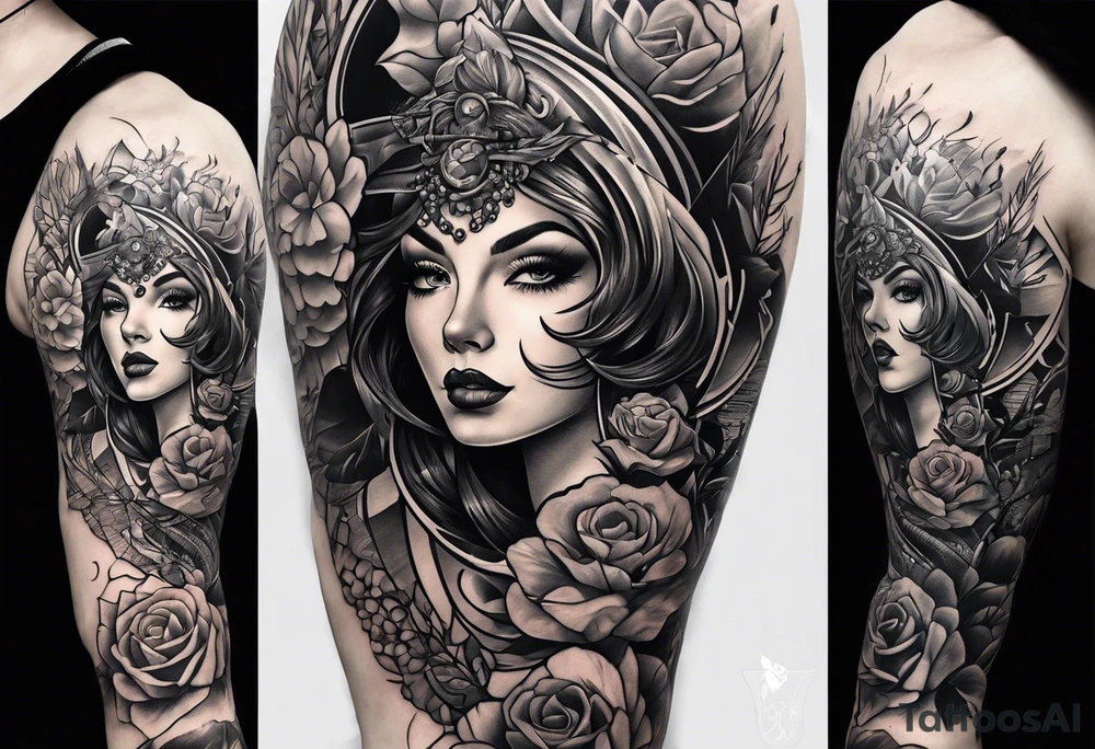 Scottish sleeve tattoo idea