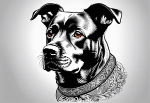 My dog tattoo idea