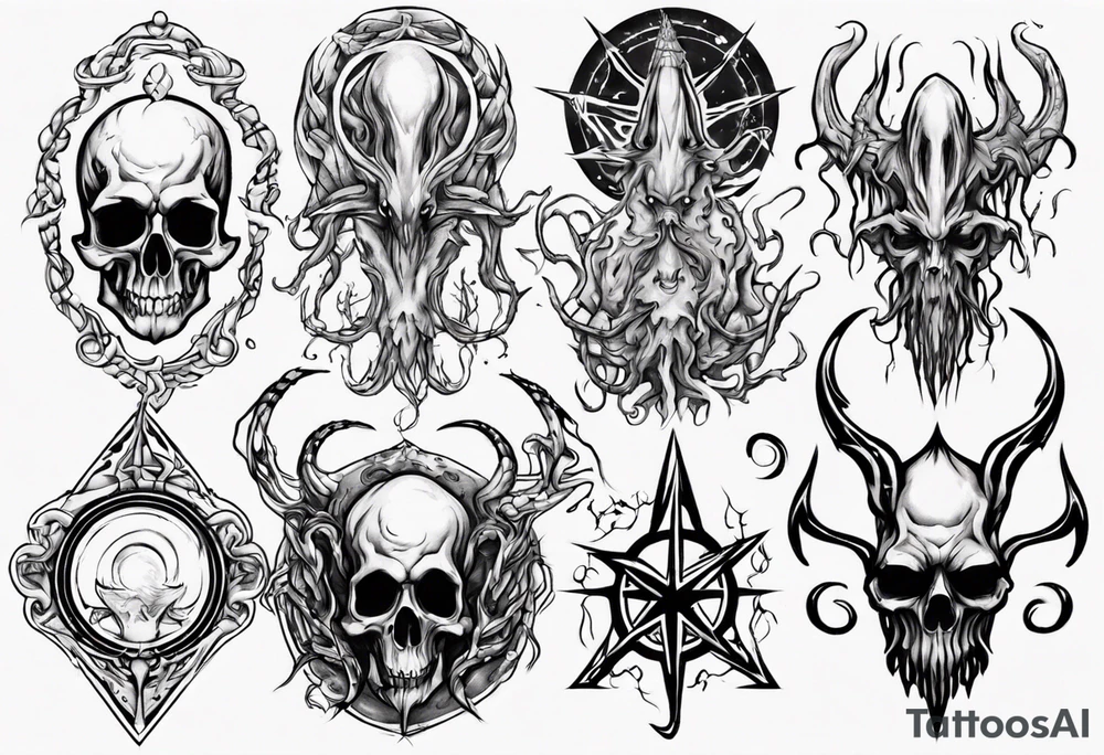 Eldritch tattoo idea
