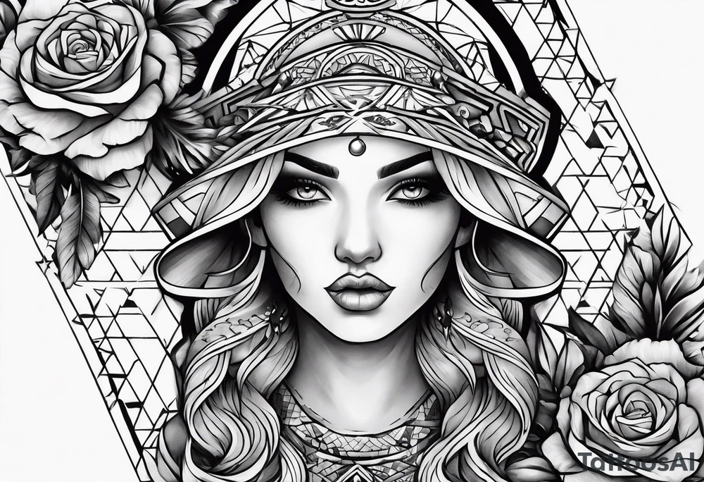 sleeve old school tattoo idea