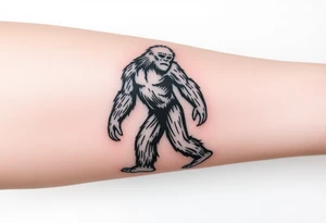 Bigfoot tattoo idea