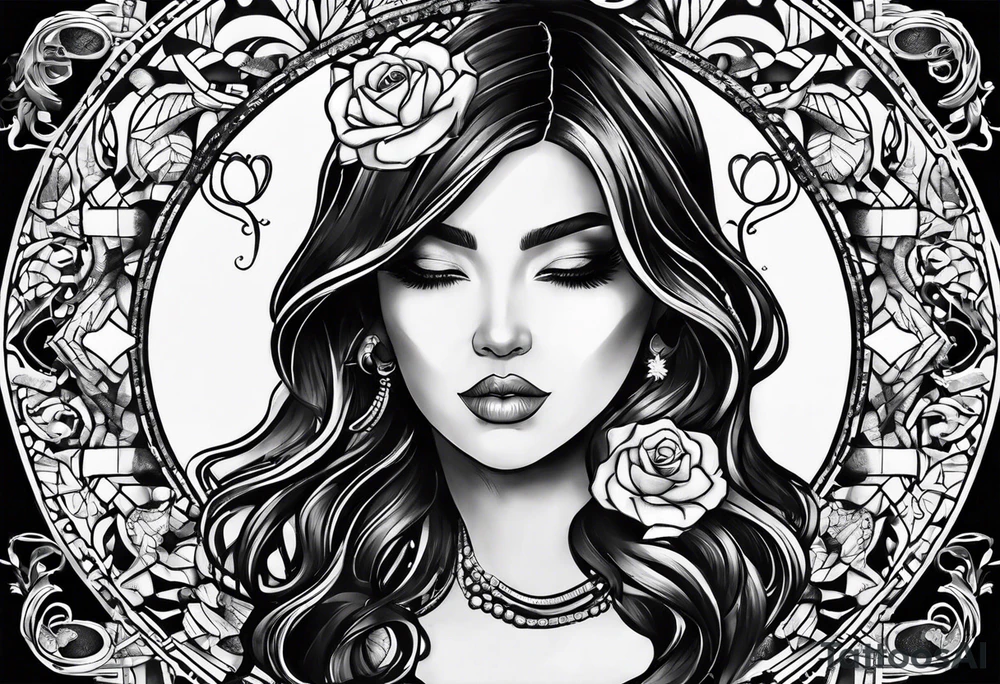 time tattoo idea