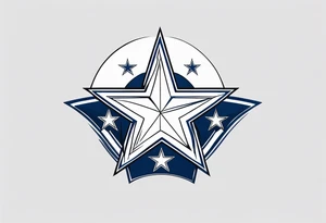 dallas cowboy star tattoo idea