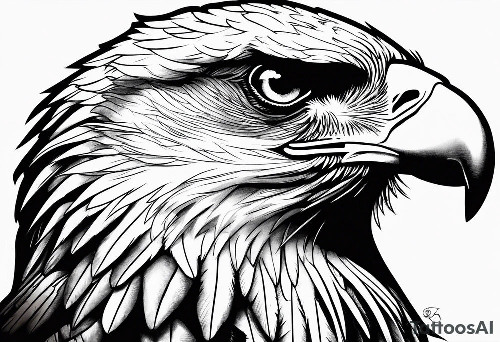 harpee eagle tattoo idea