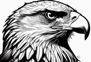 harpee eagle tattoo idea
