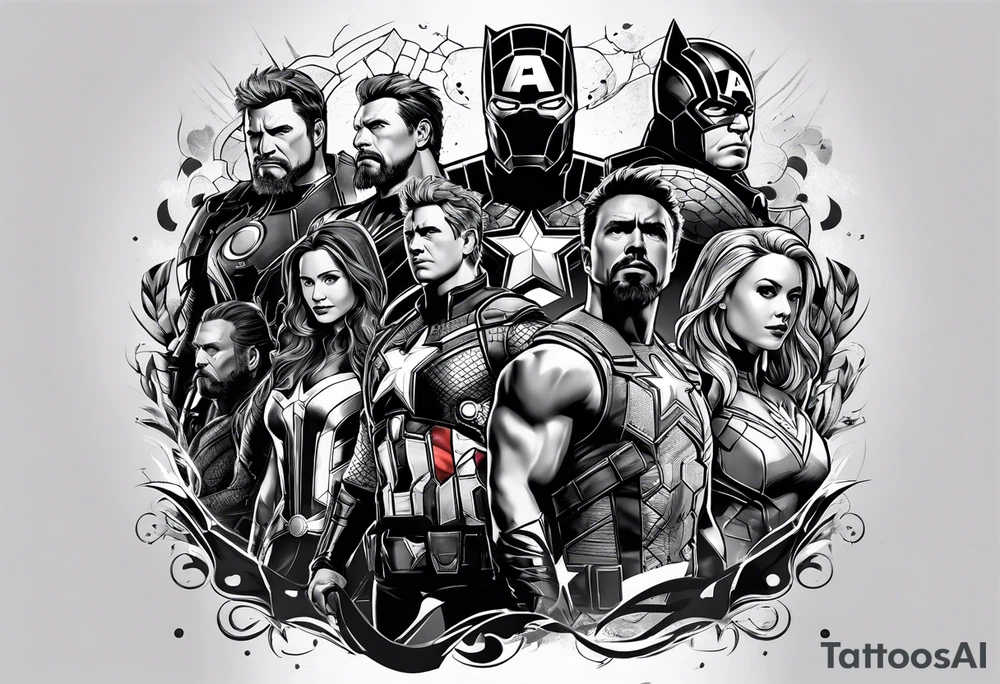 avengers tattoo idea