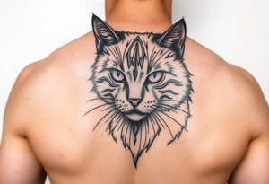 Black Cat tattoo idea