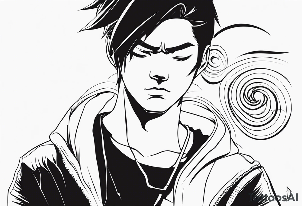 Lukas Uzumaki tattoo idea