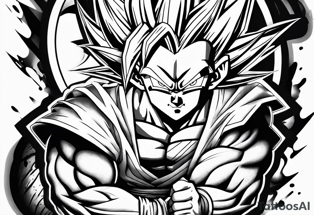 dragonball z tattoo idea