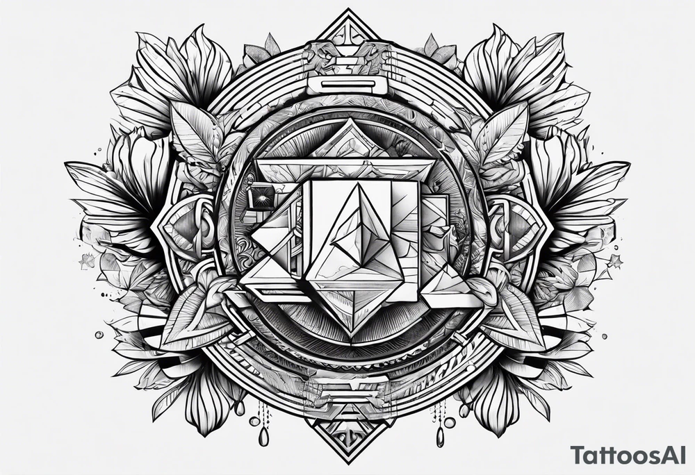 Make money no friends 💰 tattoo idea