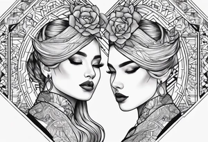 The words Myla and Hadley tattoo idea
