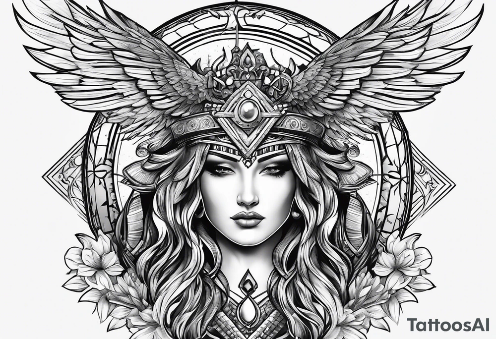 Night symbol tattoo idea