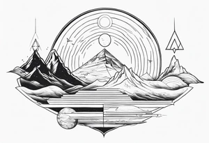 The three body problem tattoo idea