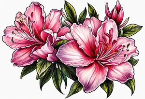 Azalea tattoo idea