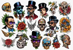 Pimp Named Slickback tattoo idea