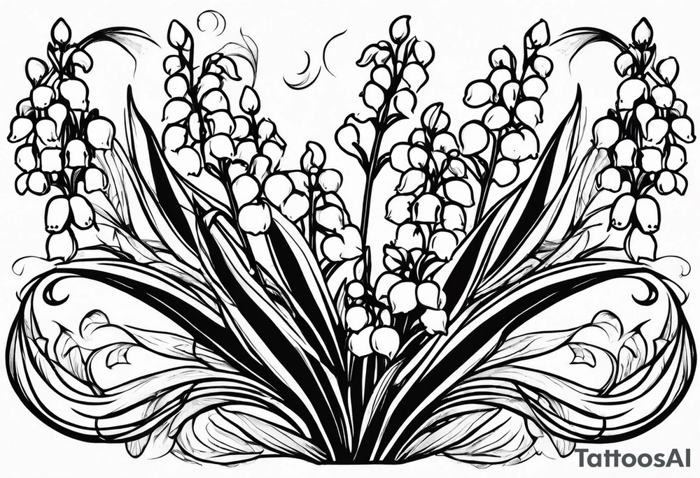 Lily of the valley tattoo idea