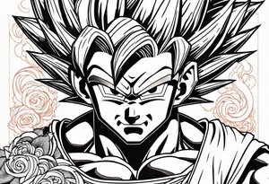 dragonball z tattoo idea