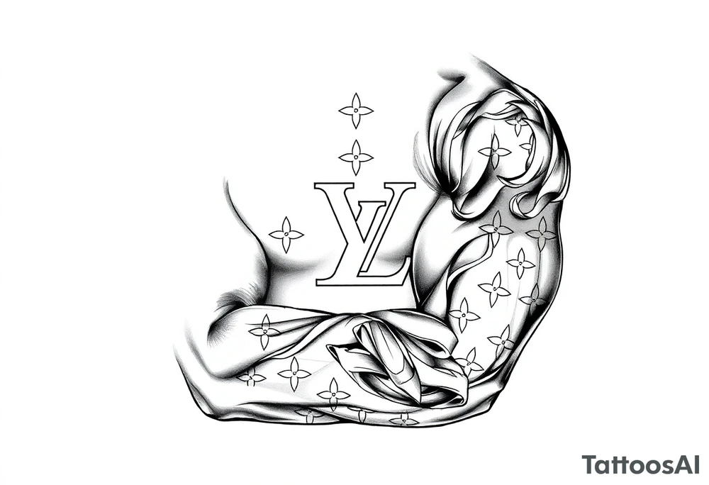 Louis vuitton tattoo idea